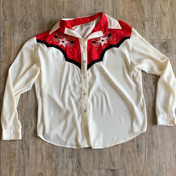1849 Authentic Ranchwear Tops - 🐎 Toy Story Jesse Costume Idea! Vintage Ranch Top
